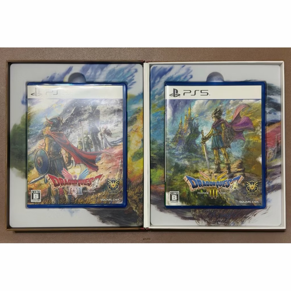 Ps5 勇者鬥惡龍1 2 1+2 勇者鬥惡龍3 DQ1+2 DQ3 勇鬥 日版 中文字幕-規格圖1