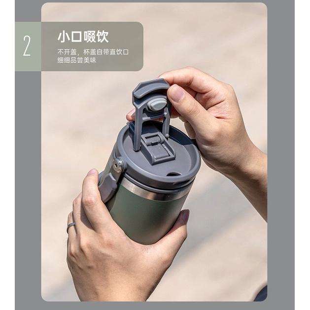 現貨發票 tyeso 雙層保溫 保冷 手提冰霸杯 不鏽鋼杯 隨行杯環保杯 咖啡杯 保溫杯 隨身杯 咖啡隨行杯 現貨發票-細節圖7