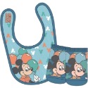 Disney Baby 迪士尼圍兜襪子組-規格圖4