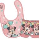 Disney Baby 迪士尼圍兜襪子組-規格圖4