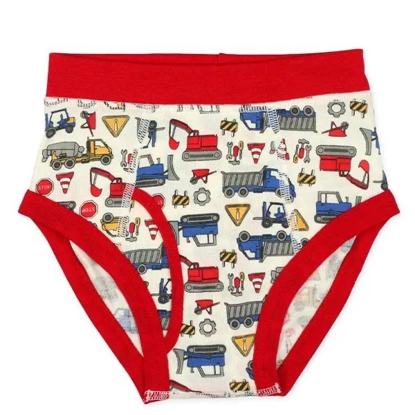 西松屋 男童三角褲四件組 車輛集合 (100cm/110cm/120cm/130cm)-細節圖2