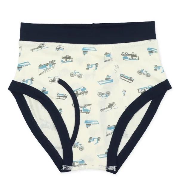 西松屋 男童三角褲四件組 車輛集合 (100cm/110cm/120cm/130cm)-細節圖4