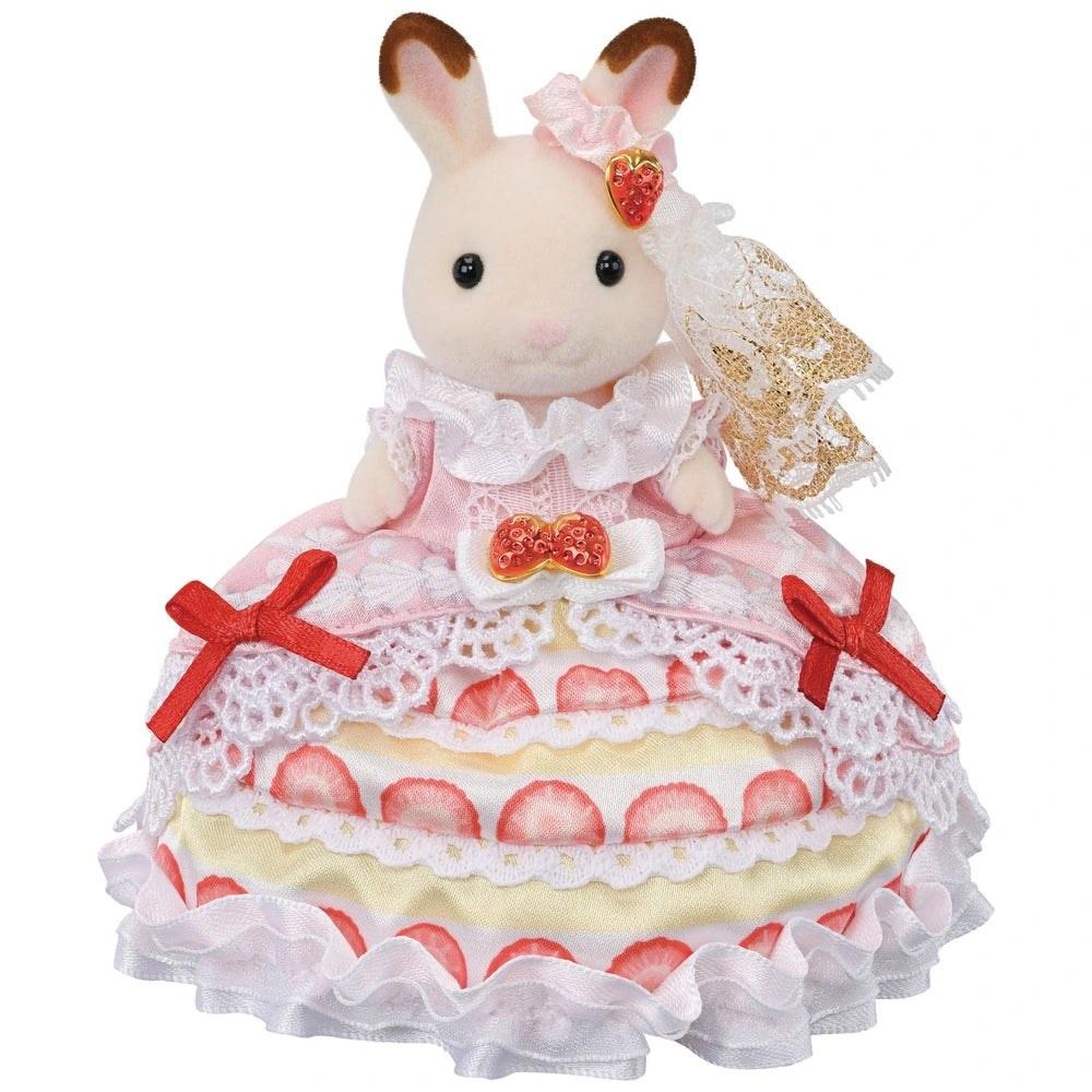 森林家族 Sylvanian Families 40th 40週年限定 草莓蛋糕套裝-細節圖3