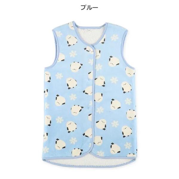 西松屋 冬季微搖粒絨長版保暖背心 長尾山雀 120(120-130cm)-細節圖8