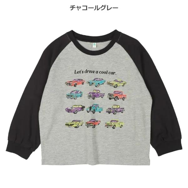 西松屋 汽車印花長袖上衣  (100cm/110cm/120cm/130cm)-細節圖2