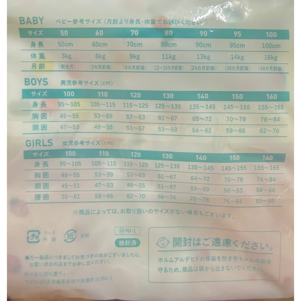 西松屋 女童純棉內褲五件組 水果 (80cm/90cm/95cm)-細節圖7