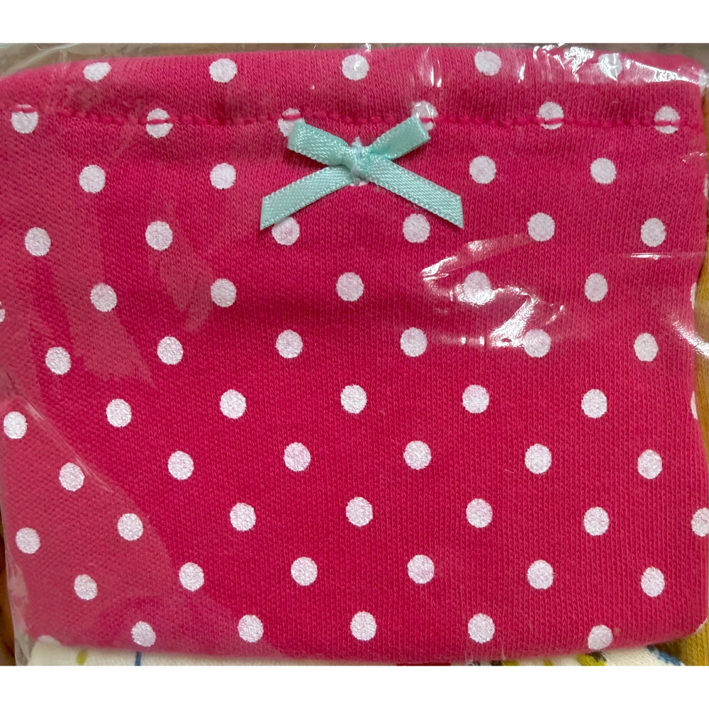 西松屋 女童 三角內褲 鮮豔碎花 五件組 (80CM)-細節圖2