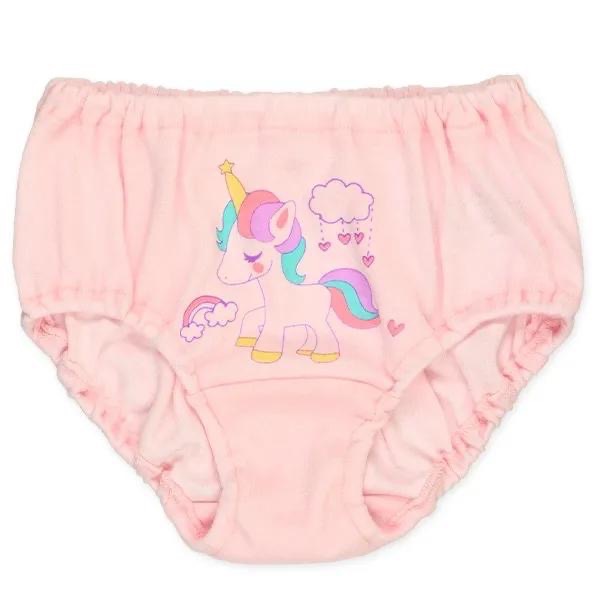 西松屋 女童三角內褲 四件組 獨角獸・甜點 (100cm/110cm/120cm/130cm)-細節圖2