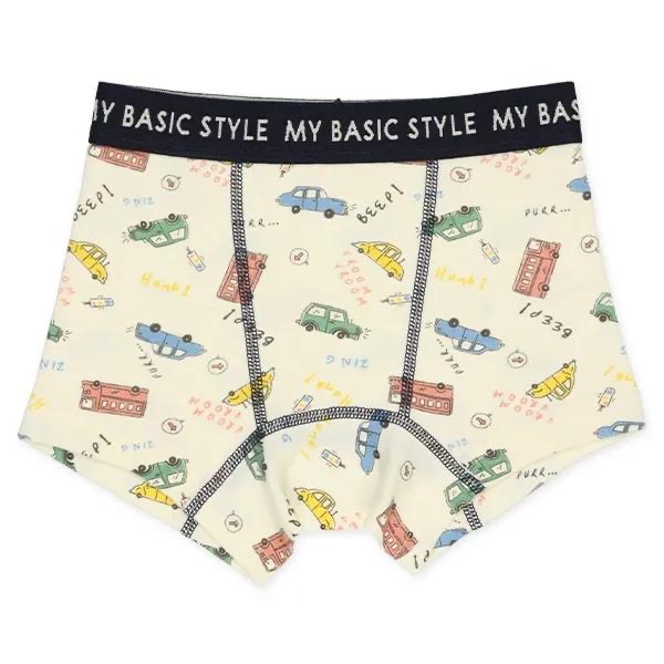 西松屋 男童四角褲四件組 恐龍・工作車(100cm/110cm/120cm/130cm)-細節圖3