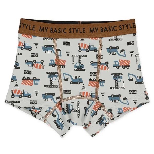 西松屋 男童四角褲四件組 恐龍・工作車(100cm/110cm/120cm/130cm)-細節圖4