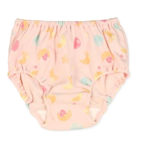 西松屋 全棉女童內褲 熊・月亮・甜點・蝴蝶結・城堡 五件組(100cm/110cm/120cm)-細節圖3