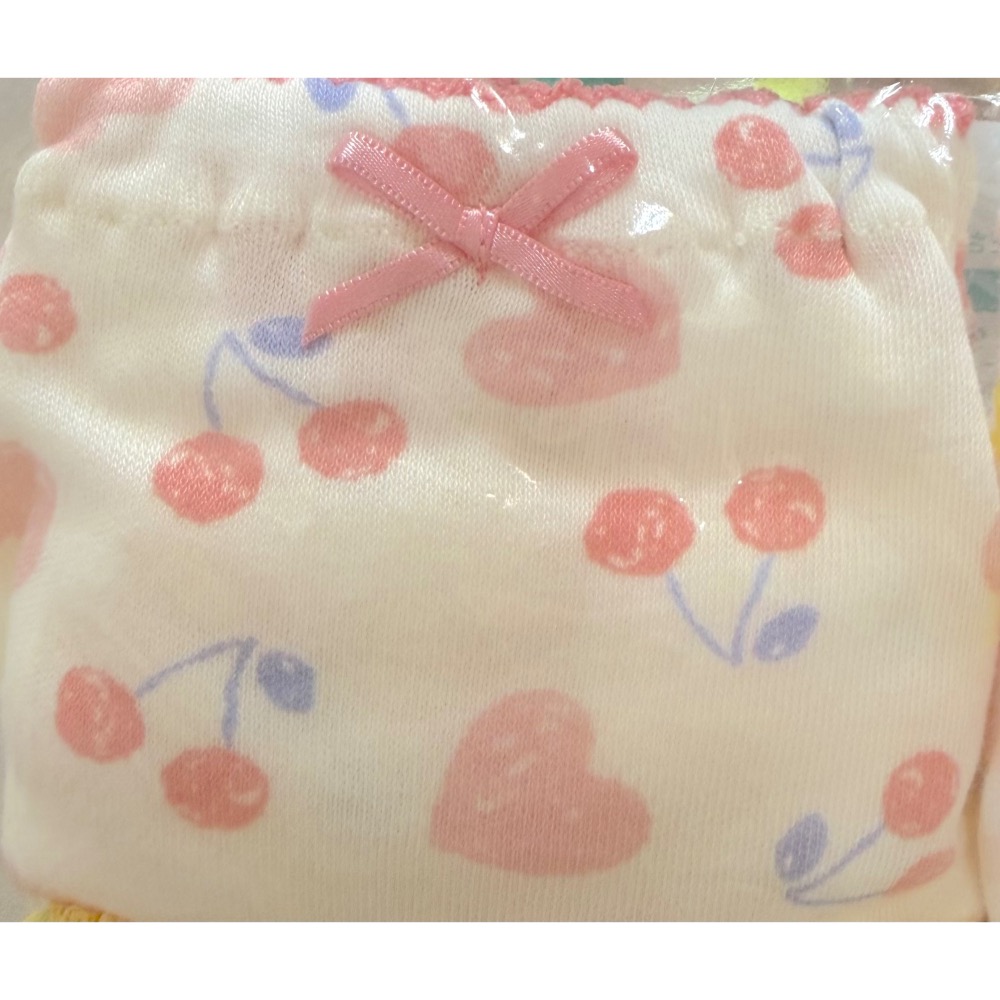 西松屋 全棉女童三角內褲 五件組 水果  (80cm/90cm/95cm)-細節圖3