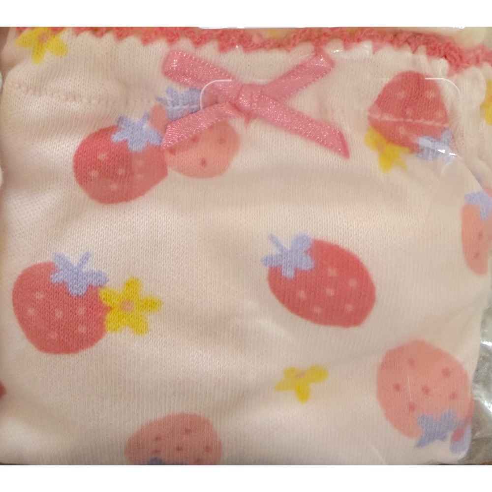 西松屋 全棉女童三角內褲 五件組 水果  (80cm/90cm/95cm)-細節圖5