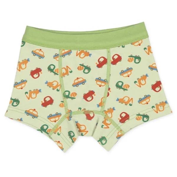 西松屋 男童 四角內褲 四件組 汽車・迷彩・條紋 (100cm/110cm/120cm/130cm)-細節圖3