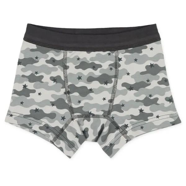 西松屋 男童 四角內褲 四件組 汽車・迷彩・條紋 (100cm/110cm/120cm/130cm)-細節圖4