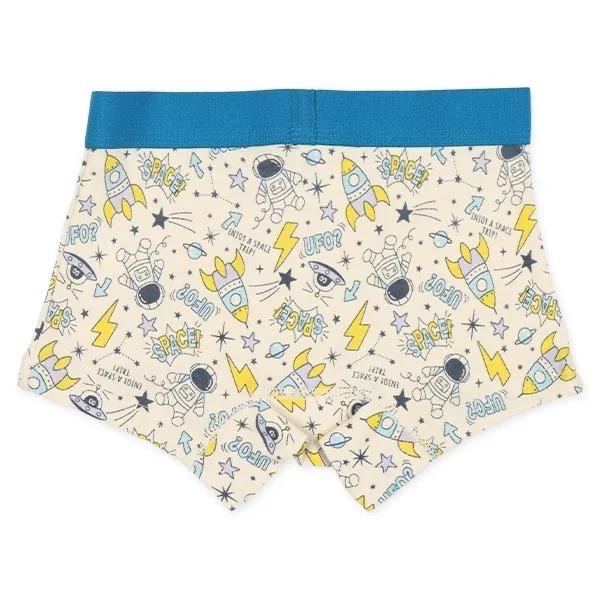 西松屋 男童 四角內褲 四件組 宇宙・星 (100cm/110cm/120cm/130cm)-細節圖3