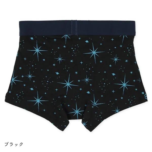 西松屋 男童 四角內褲 四件組 宇宙・星 (100cm/110cm/120cm/130cm)-細節圖5