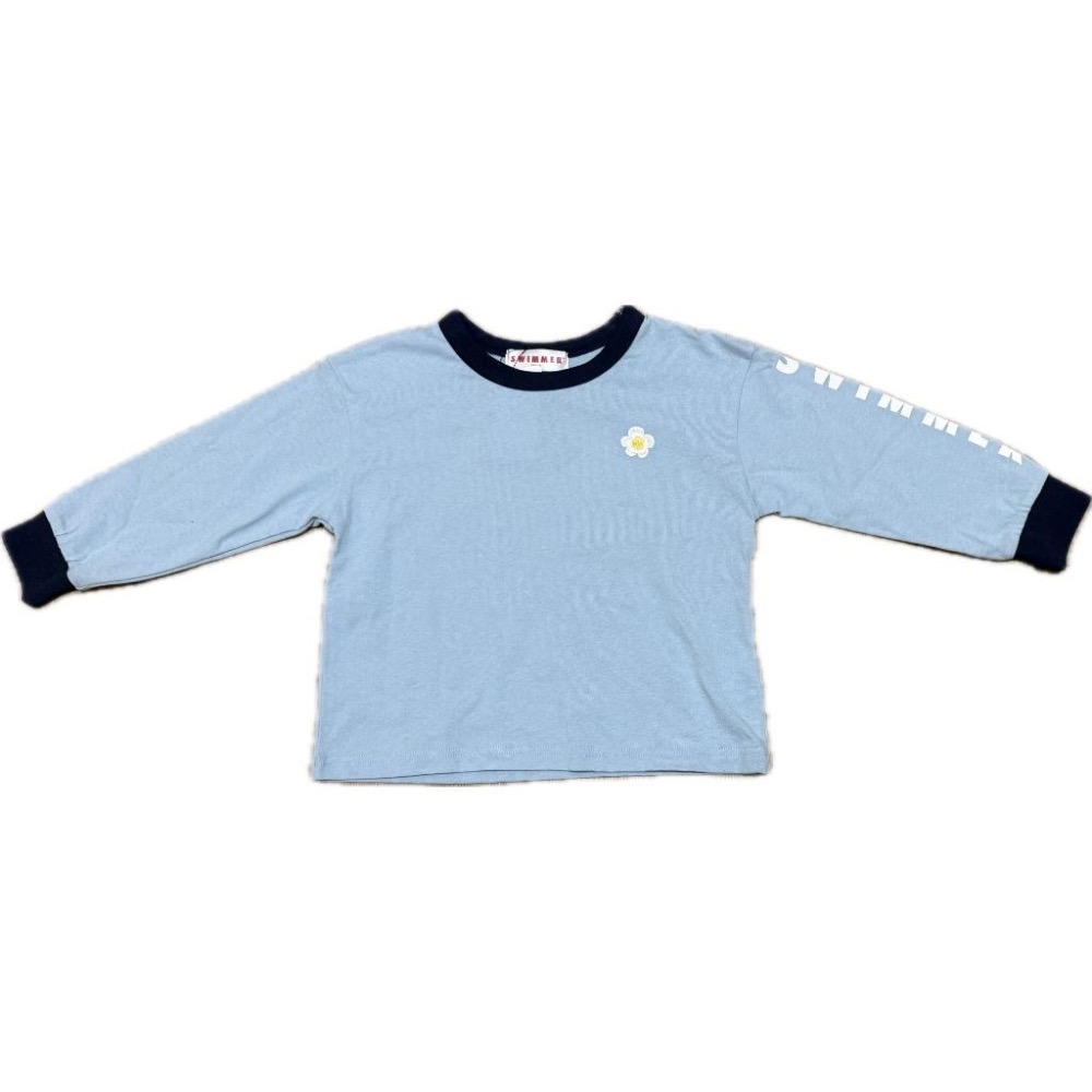 日本 SWIMMER背面印花長袖T恤 (100cm/110cm/120cm)-細節圖2