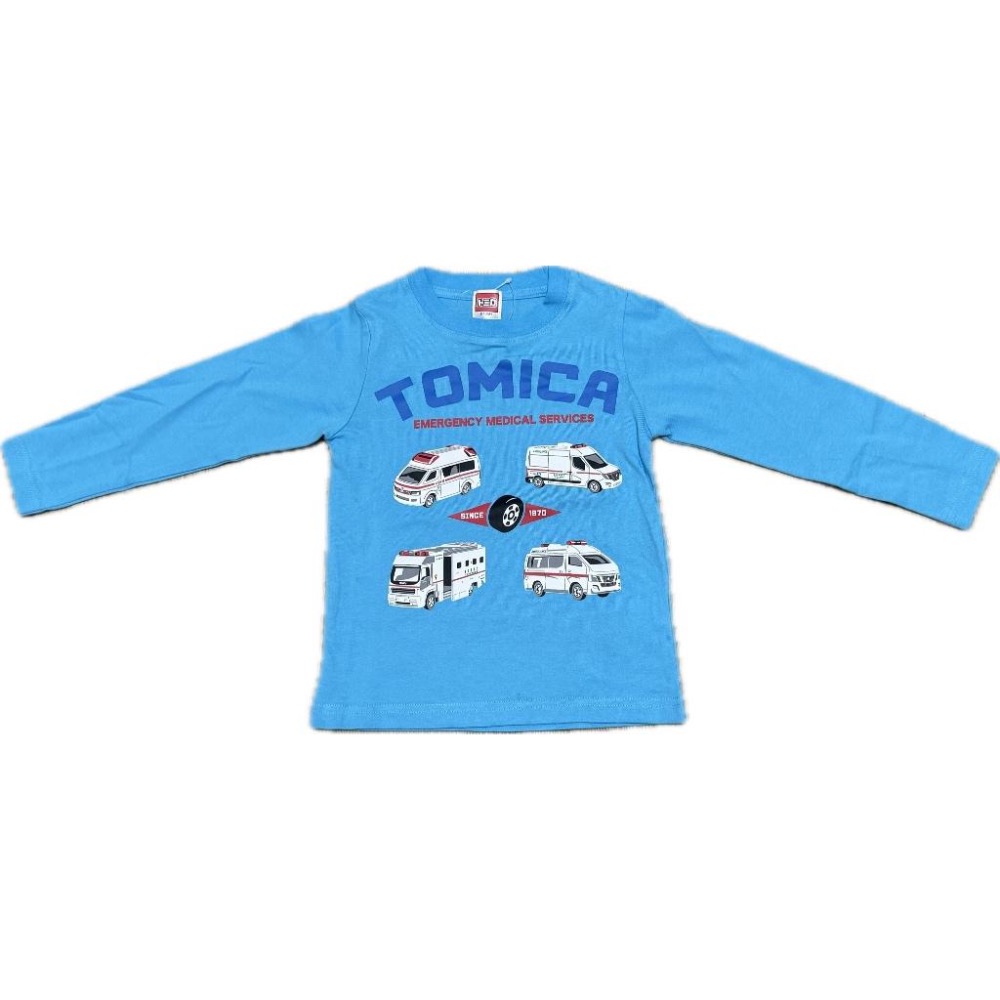 日本 Tomy 全棉長袖T恤 TOMICA (100cm/110cm/120cm)-細節圖2