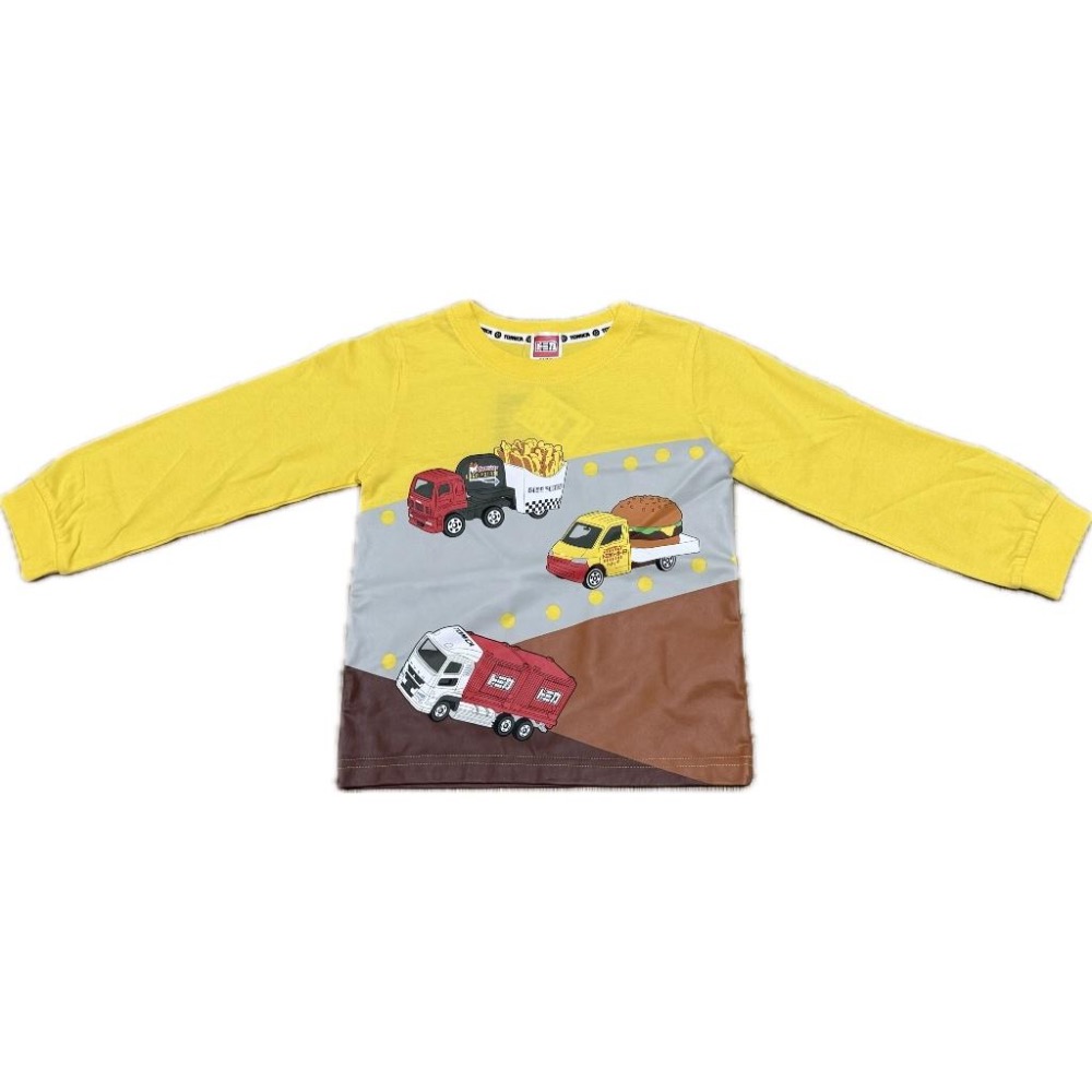 日本 Tomy 全棉長袖T恤 TOMICA (100cm/110cm/120cm)-細節圖3