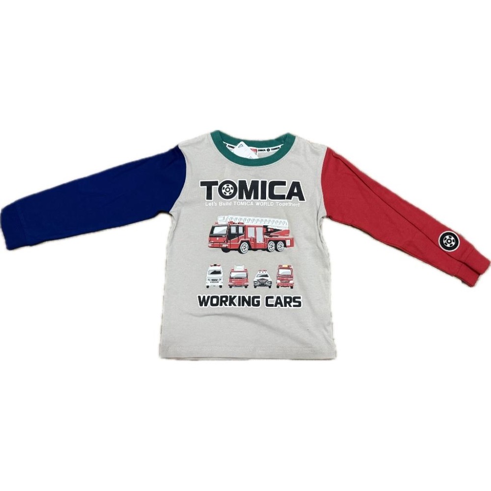 日本 Tomy 全棉長袖T恤 TOMICA (100cm/110cm/120cm)-細節圖4