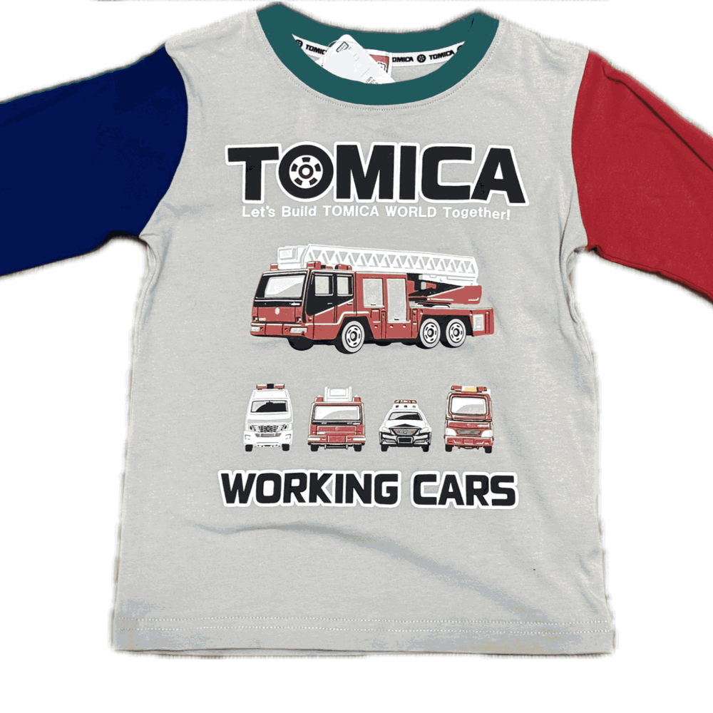 日本 Tomy 全棉長袖T恤 TOMICA (100cm/110cm/120cm)-規格圖6