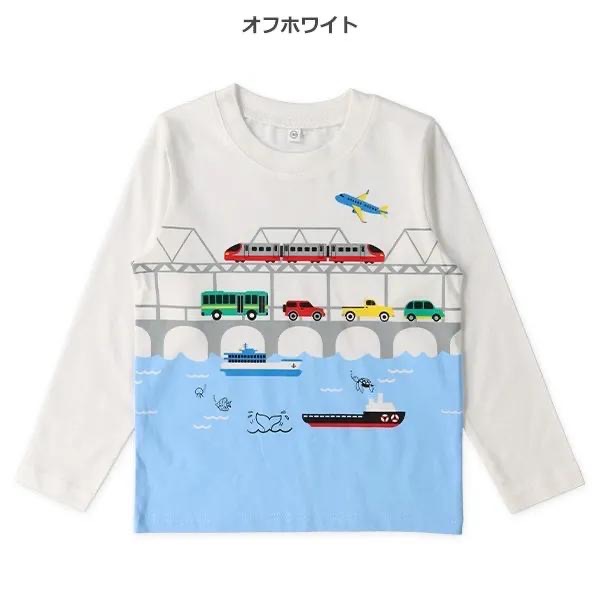 西松屋 全棉工作車・汽車長袖上衣 三款 (100cm/110cm/120cm/130cm)-細節圖2