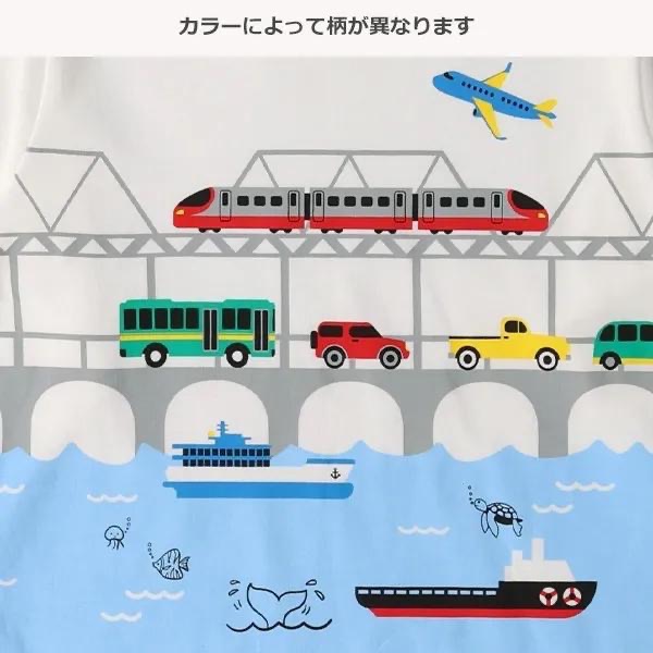 西松屋 全棉工作車・汽車長袖上衣 三款 (100cm/110cm/120cm/130cm)-細節圖7