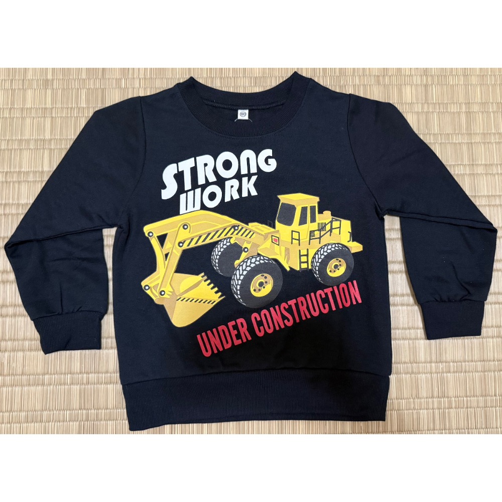 西松屋 毛巾布長袖上衣 玩具總動員/消防車/挖土機 (100cm/110cm)-規格圖5