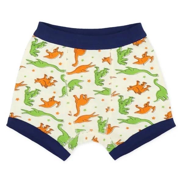 西松屋 男童 四角內褲 四件組 恐龍剪影 (110cm/120cm/130cm)-細節圖4
