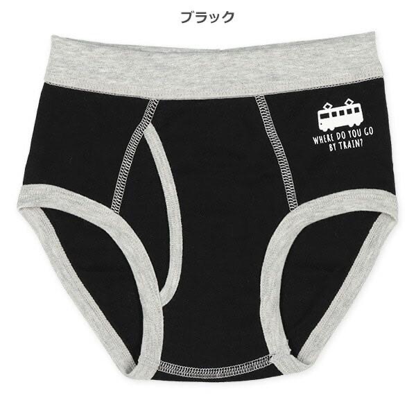 西松屋 男童 三角內褲 電車·汽車·星星 三件組 (110CM)-細節圖2