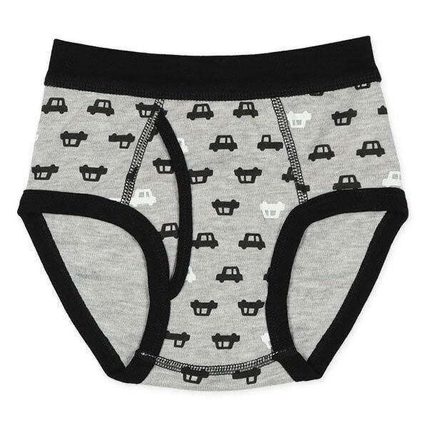 西松屋 男童 三角內褲 電車·汽車·星星 三件組 (110CM)-細節圖3