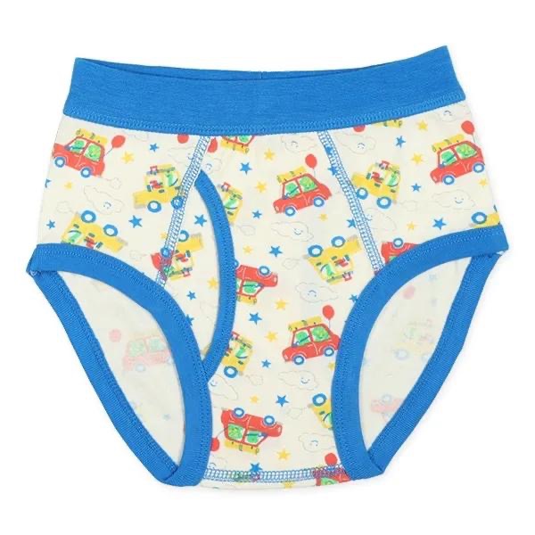 西松屋 男童三角褲四件組 恐龍兜風 (100cm/110cm/120cm)-細節圖4