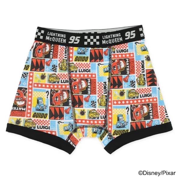 西松屋 男童 四角內褲 閃電麥坤三件組 (100CM/110CM/120CM)-細節圖3