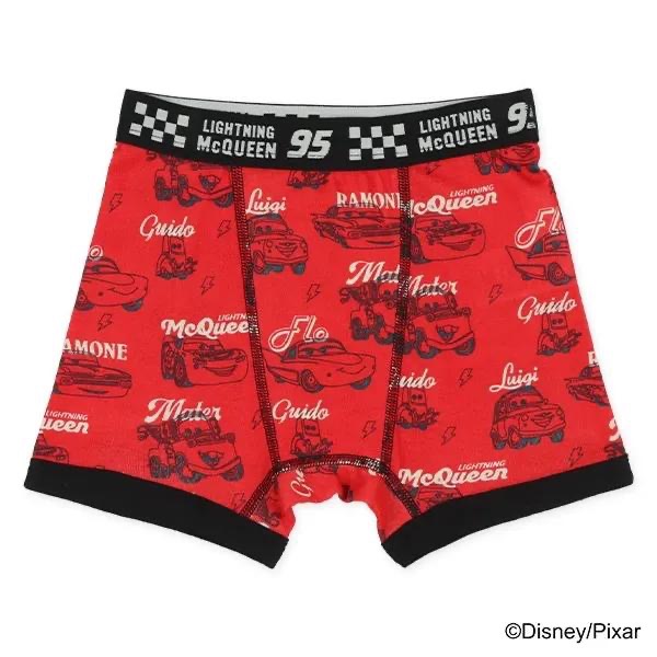 西松屋 男童 四角內褲 閃電麥坤三件組 (100CM/110CM/120CM)-細節圖4