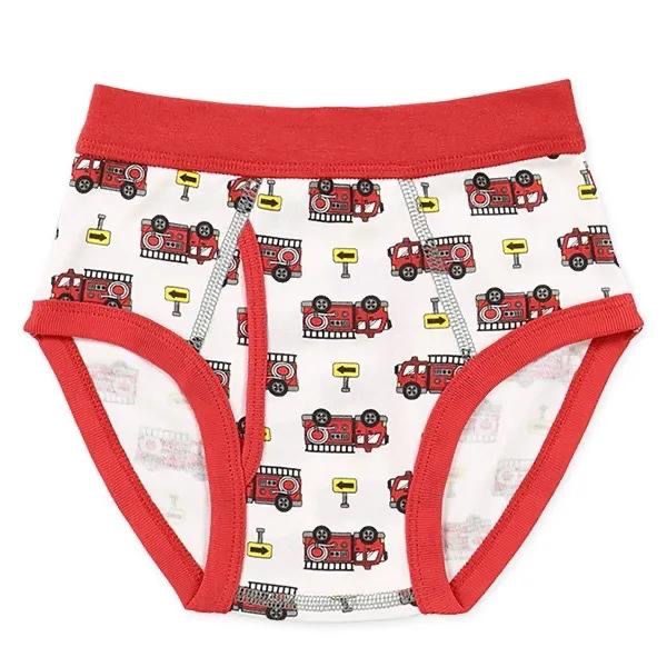 西松屋 男童三角內褲四件組 工作汽車 (100cm/110cm/120cm)-細節圖4