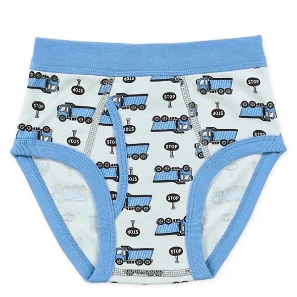 西松屋 男童三角內褲四件組 工作汽車 (100cm/110cm/120cm)-細節圖5