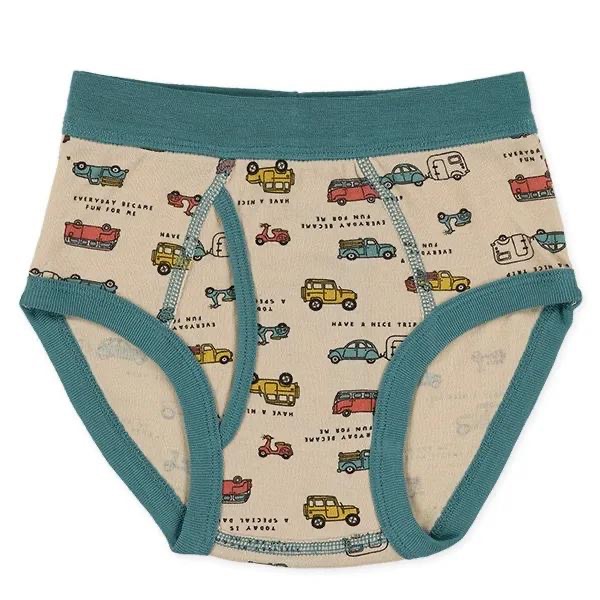 西松屋 男童三角內褲四件組 熊・戶外  (100cm/110cm/120cm/130cm)-細節圖9