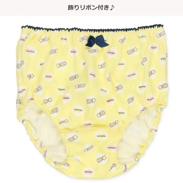 西松屋 女童全棉內褲四件組 彩虹·獨角獸 (100cm/110cm/120cm)-細節圖5