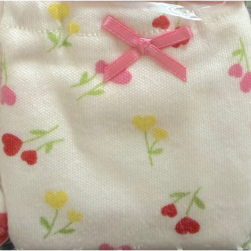 西松屋 女童內褲五件組 愛心 (80cm)-細節圖5