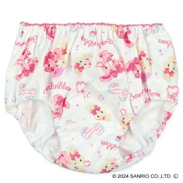 西松屋 女童 全棉三角內褲 Bonbonribbon 蹦蹦兔三件組 (100cm/110cm//120cm)-細節圖4