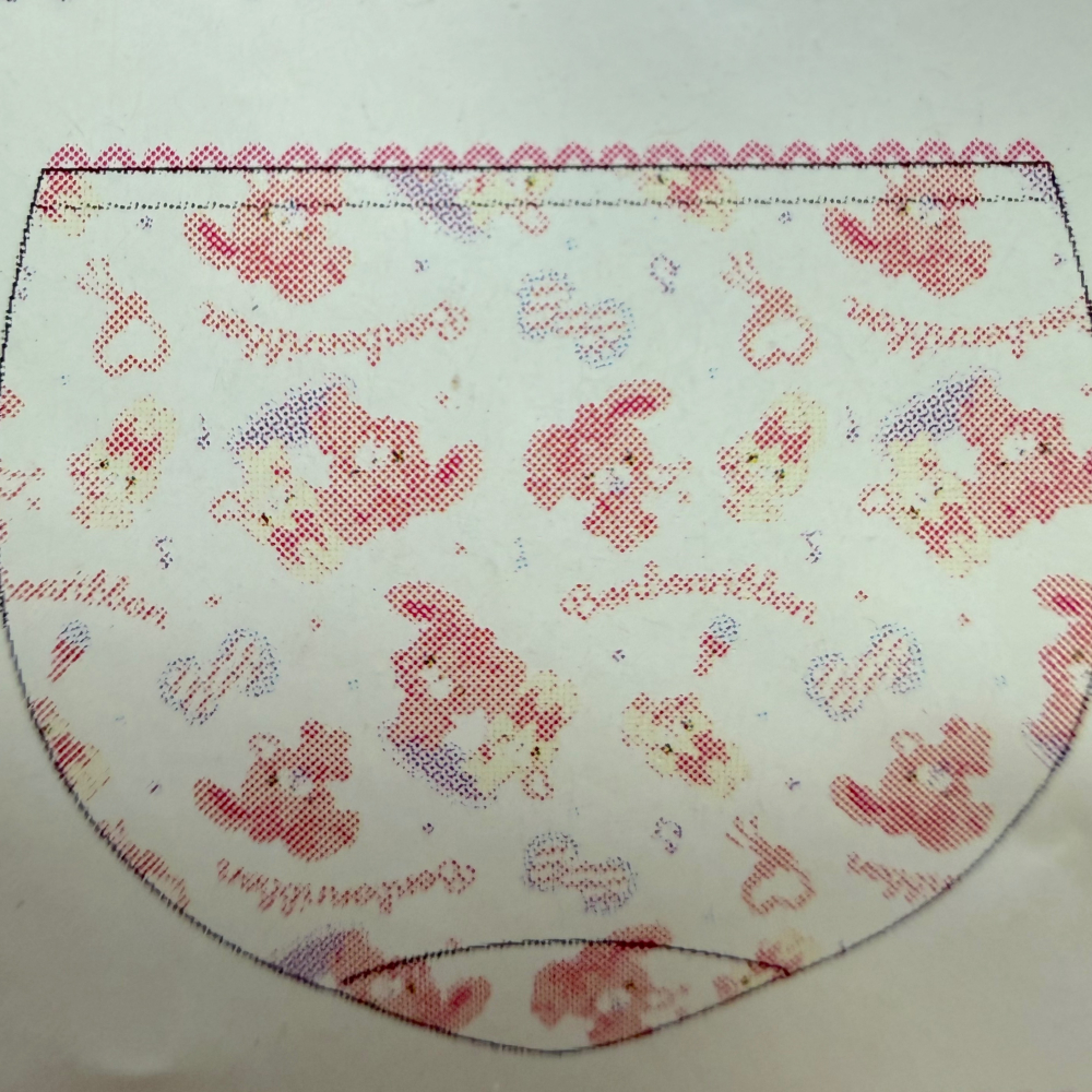 西松屋 女童 全棉三角內褲 Bonbonribbon 蹦蹦兔三件組 (100cm/110cm//120cm)-細節圖6