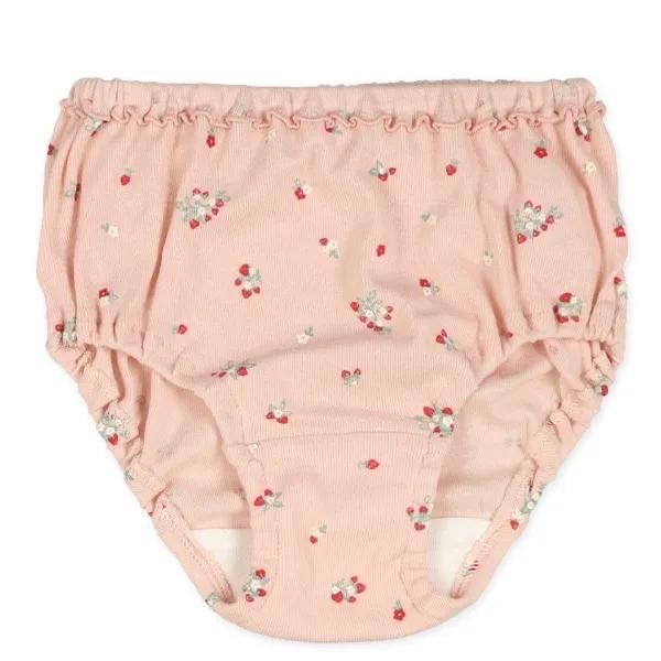 西松屋 女童全棉三角內褲 草莓·圓點 四件組 (100cm/110cm/120cm/130cm)-細節圖2