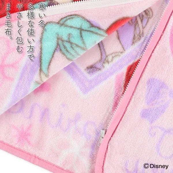 西松屋 冬季保暖防踢背心 迪士尼公主 (適用年齡:1~8歲)-細節圖6