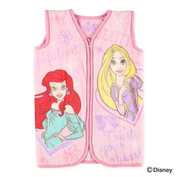 西松屋 冬季保暖防踢背心 迪士尼公主 (適用年齡:1~8歲)-細節圖8