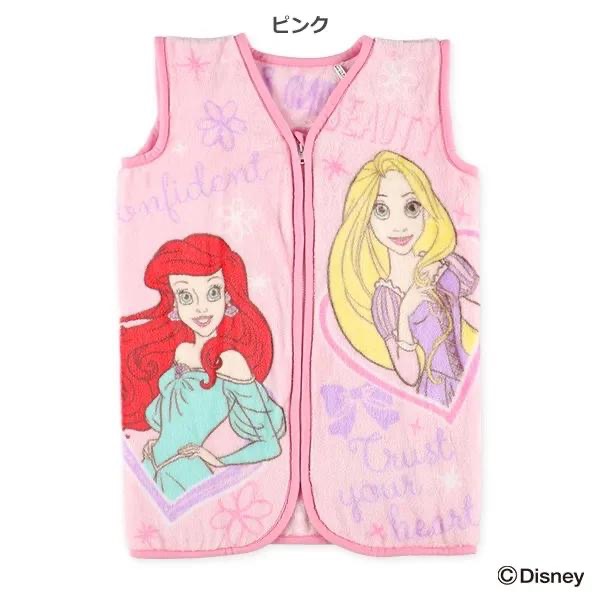 西松屋 冬季保暖防踢背心 迪士尼公主 (適用年齡:1~8歲)-細節圖9