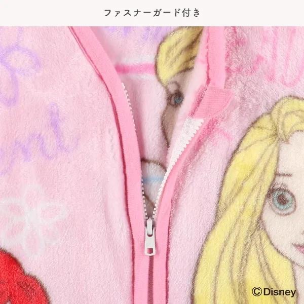 西松屋 冬季保暖防踢背心 迪士尼公主 (適用年齡:1~8歲)-細節圖11