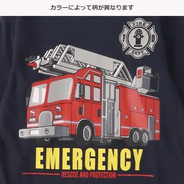 西松屋 全棉工作汽車長袖上衣 四款 (100cm/110cm/120cm)-細節圖8