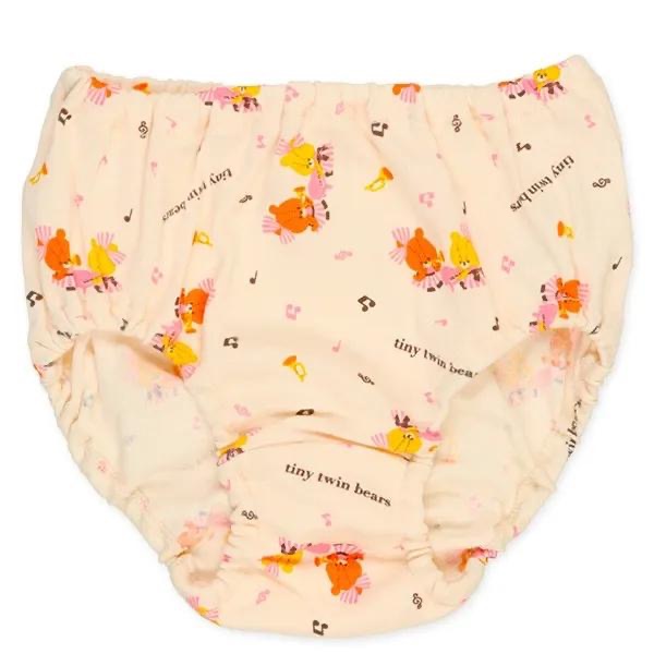 西松屋 女童內褲 小熊學校小熊雙胞胎LULU&LOLO 三件組 (100cm/110cm/120cm)-細節圖3