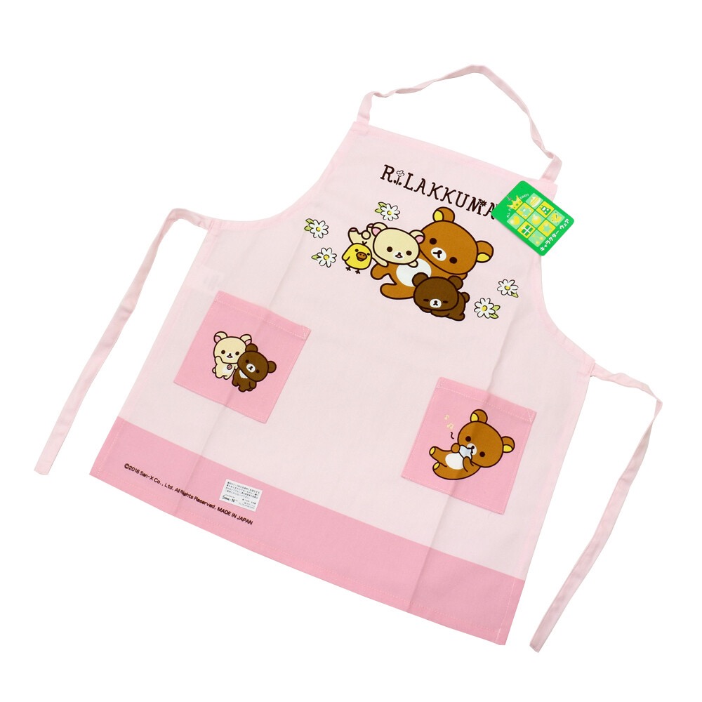 日本 兒童圍裙 TOMICA/Hello Kitty/哆啦A夢/拉拉熊/新幹線(100cm/110cm)-規格圖8